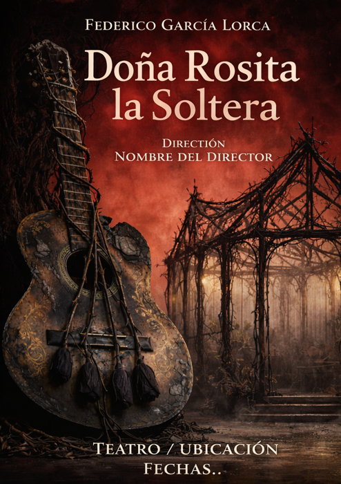 Production poster for Do&ntilde;a Rosita la Soltera